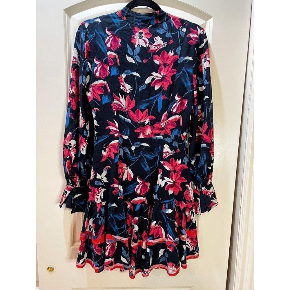 Tanya Taylor Navy Tulip Poppy Dress $595 - Picture 7 of 11